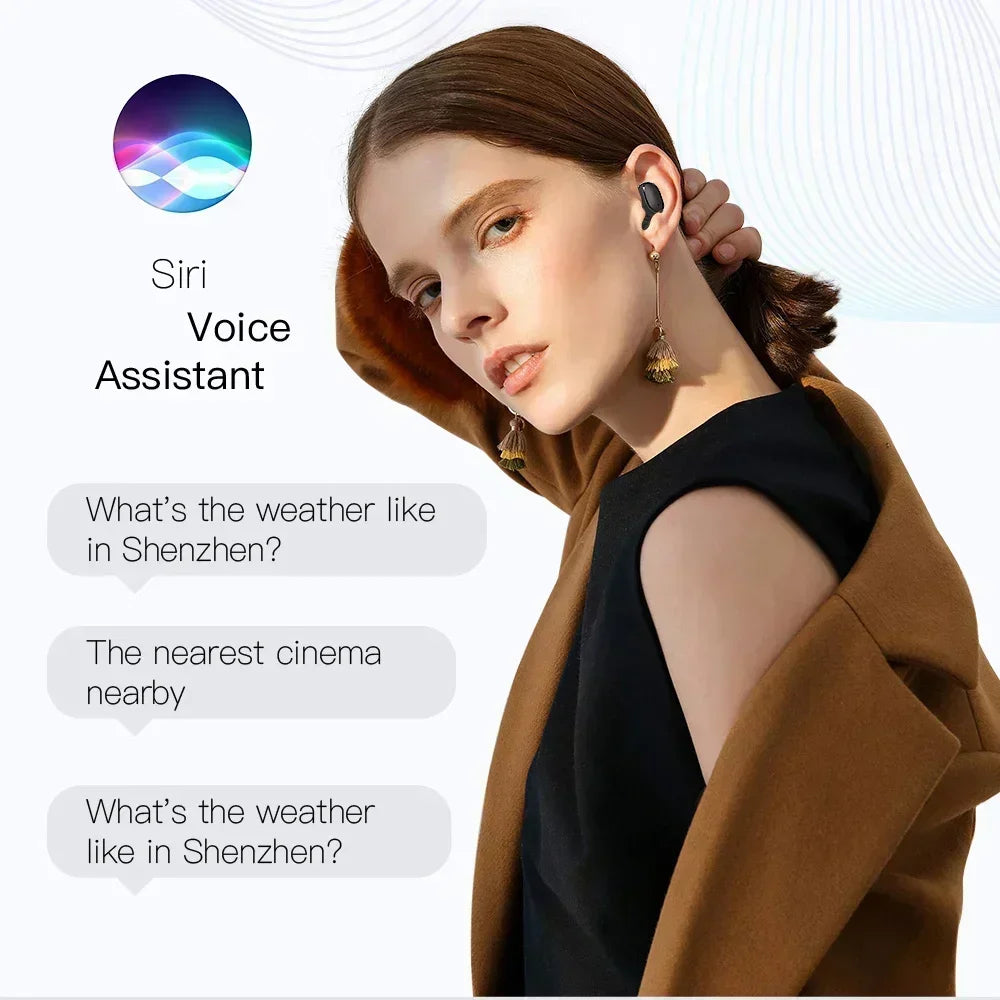 Wireless Bluetooth Earphones TWS Bluetooth Headset Wireless Earbuds Noise Cancelling Earphones with Microphone Headphones