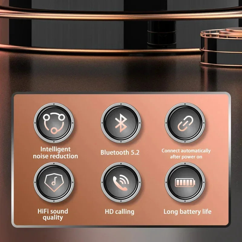 Wireless Bluetooth Earbuds TWS In Ear Earphone High Quality ENC Noise Reduction Hearing Aids Sports Gaming Music Headsets