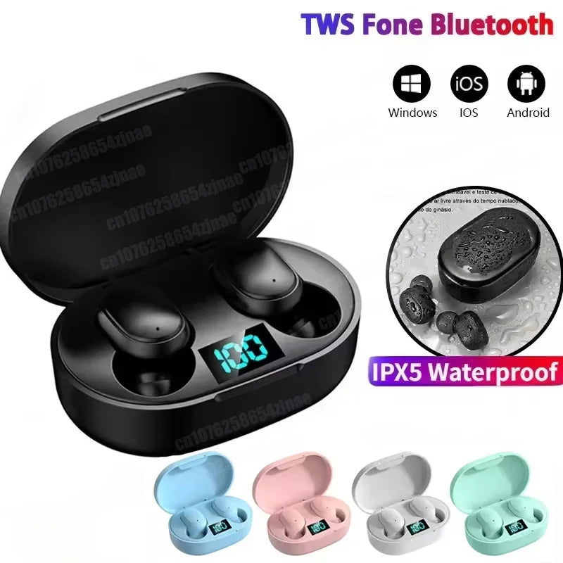 Wireless Bluetooth Earphones TWS Bluetooth Headset Wireless Earbuds Noise Cancelling Earphones with Microphone Headphones