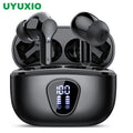 Wireless Earbuds BT5.3 Headphones HiFi Stereo EarBuds with ENC Noise Cancelling Mic 48H LED Display IP7 Waterproof Earphones