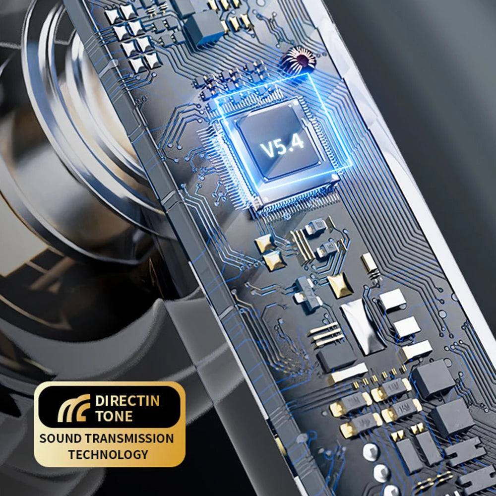 Wireless Earbuds With Touch Screen In-Ear Earphone ANC Noise Cancellation Long Battery ENC Mic Compatible For IOS Android