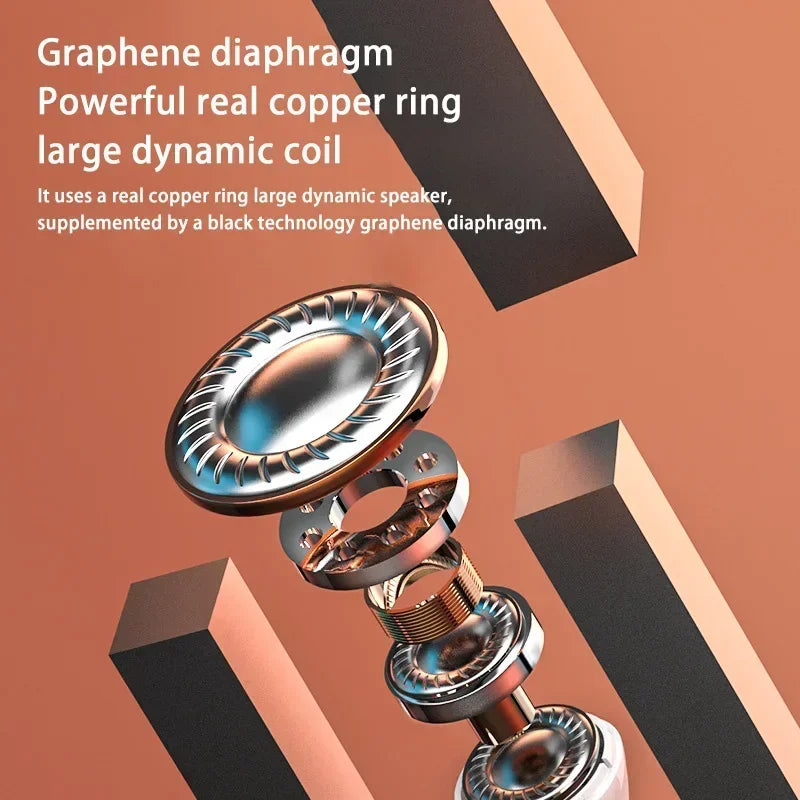 Wireless Bluetooth Earbuds TWS In Ear Earphone High Quality ENC Noise Reduction Hearing Aids Sports Gaming Music Headsets