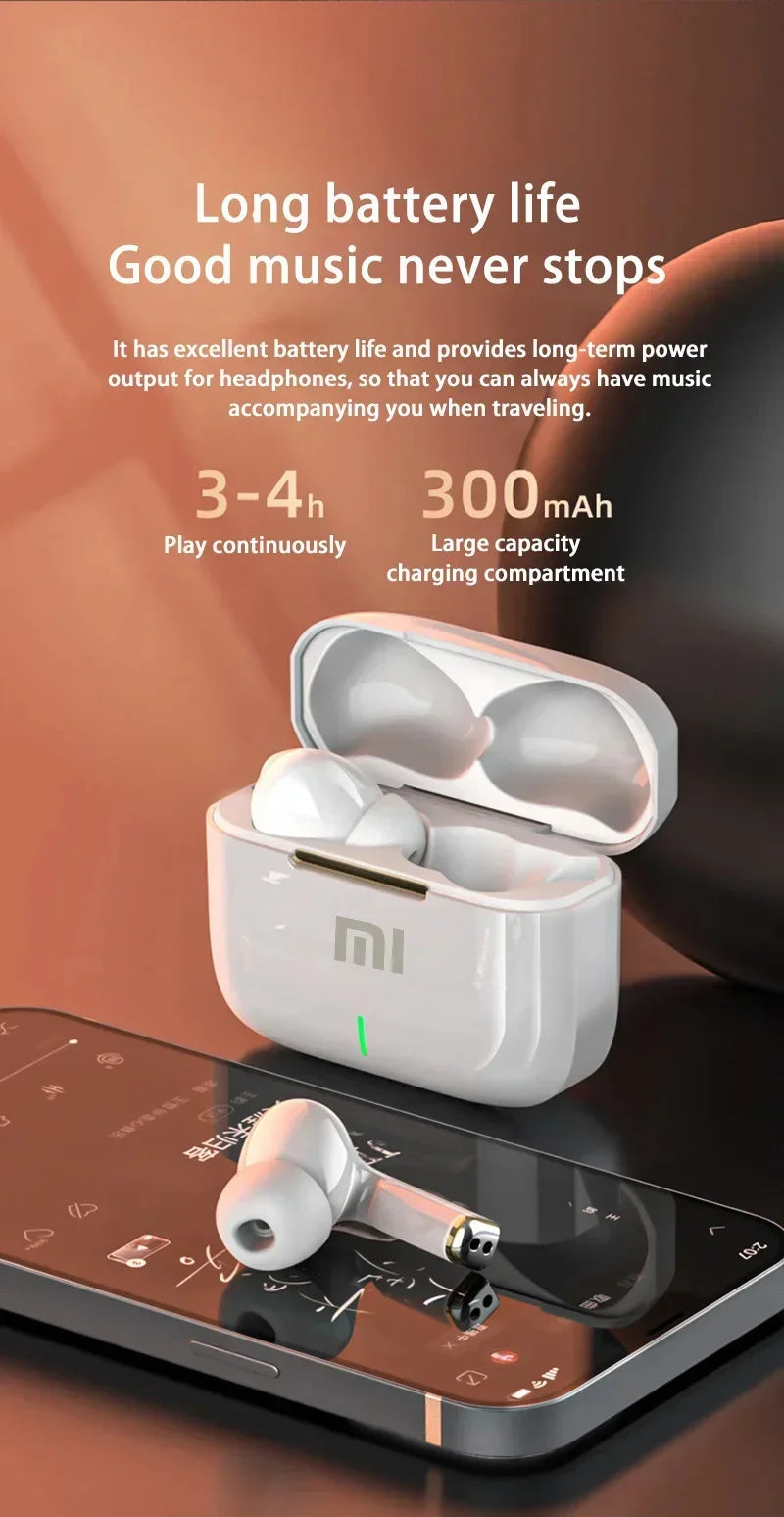 Wireless Bluetooth Earbuds TWS In Ear Earphone High Quality ENC Noise Reduction Hearing Aids Sports Gaming Music Headsets