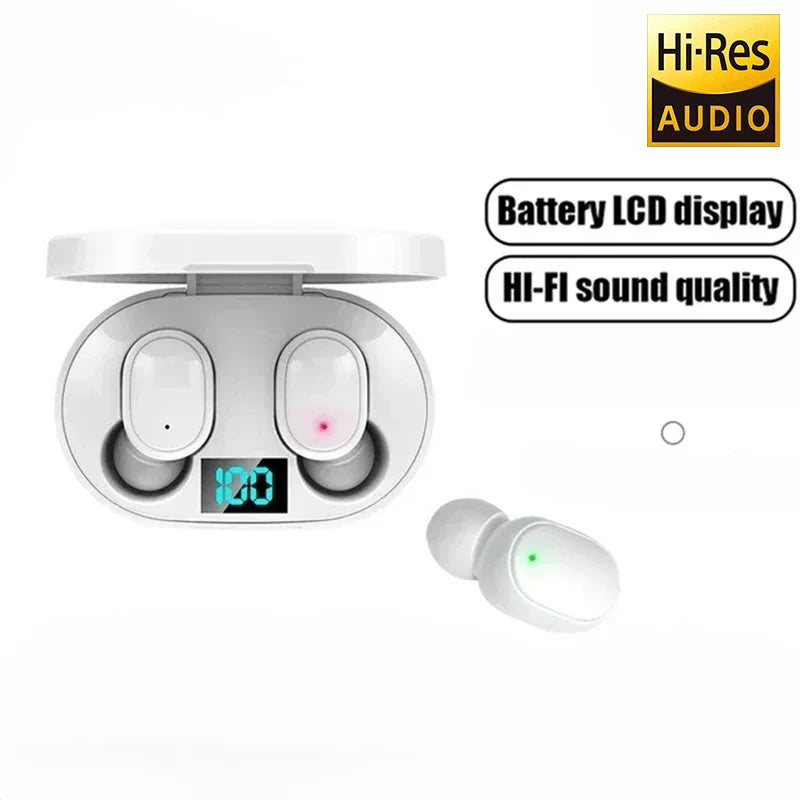 Wireless Bluetooth Earphones TWS Fone Bluetooth Headset Wireless Earbuds Noise Cancelling Earphones With Mic LED Display